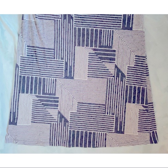 Navy and Cream floor length maxi dress - Ann Taylor Loft - Size S - Picture 5 of 6